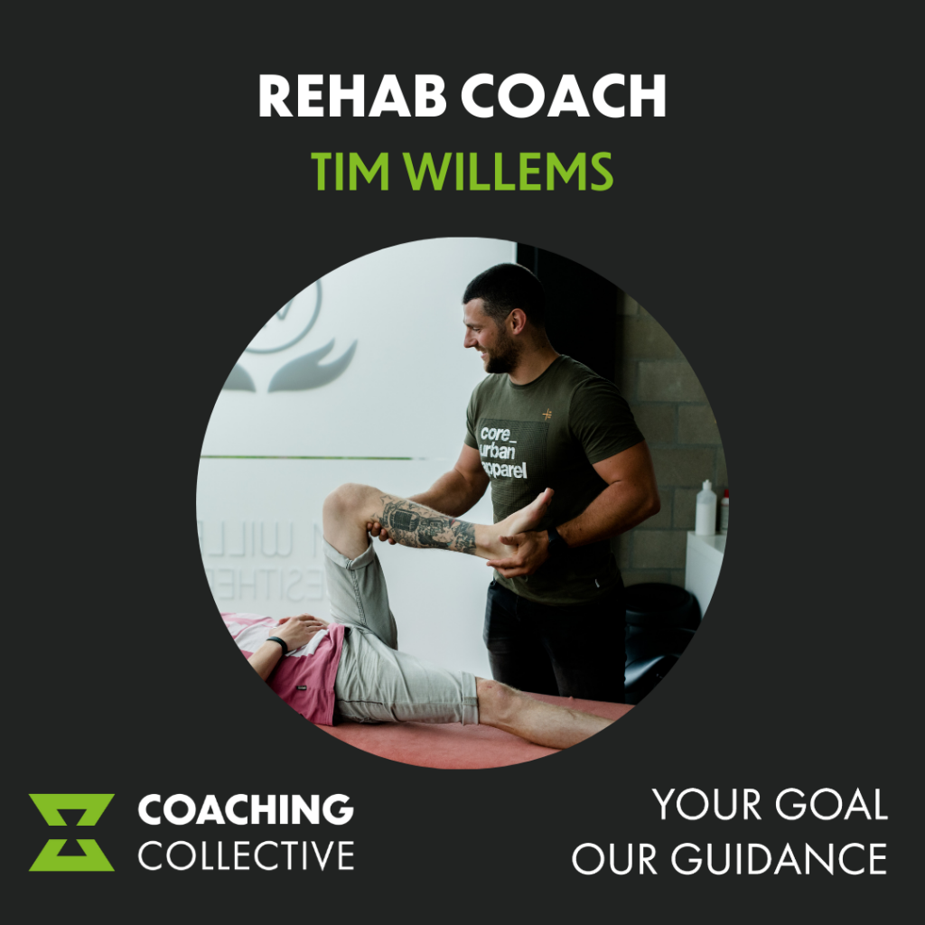 Nieuwe rehab coach - Tim Willems!